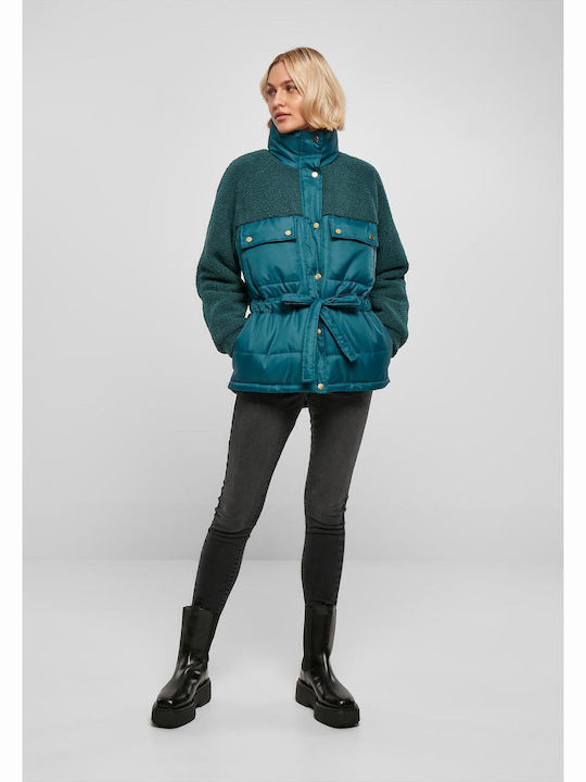 Κοντό Γυναικείο Puffer Μπουφάν για Χειμώνα Jasper