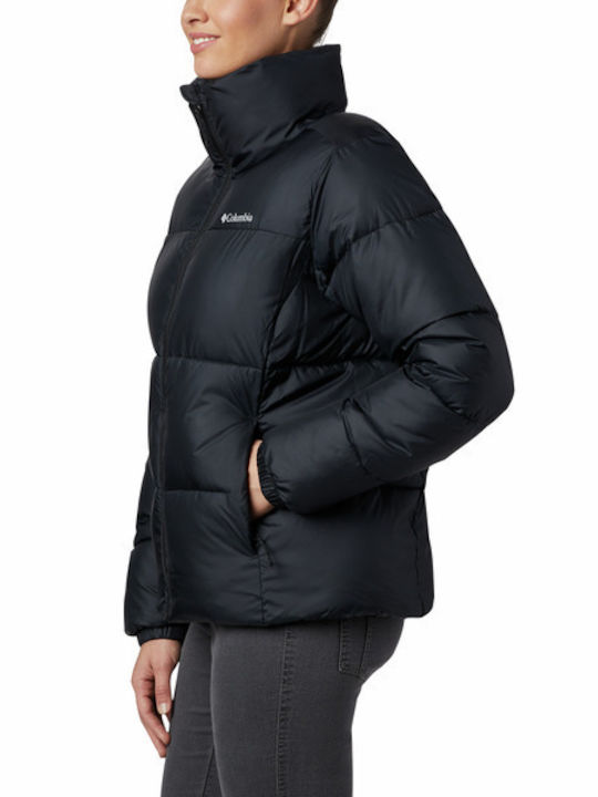 Columbia Puffect Women's Short Puffer Jacket for Winter Black 2090291-010