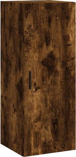 Bibliotecă Stejar Fumuriu 34.5x34x180 cm