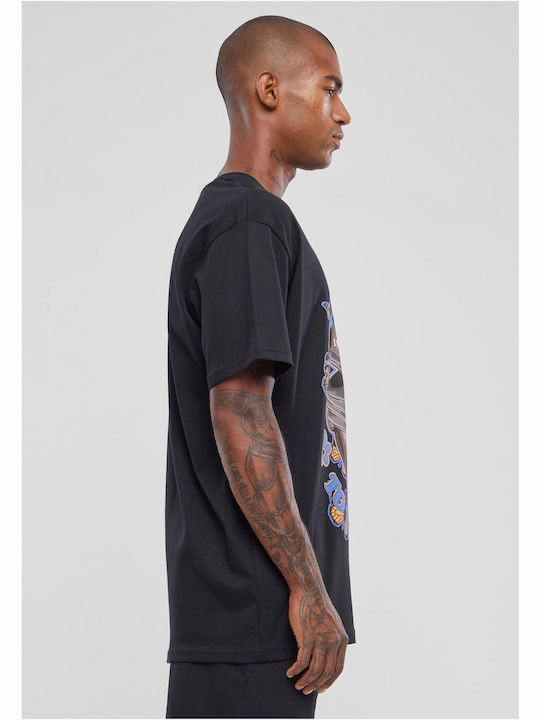 Men's Undershirt Short-sleeved in Black Color