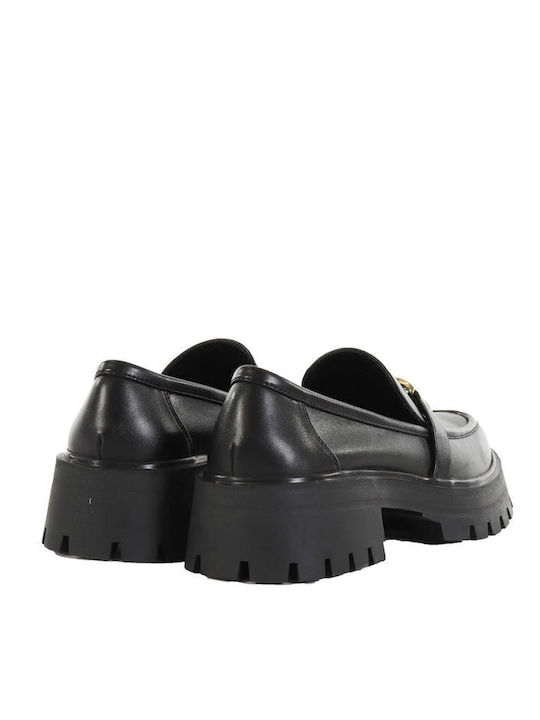Mocasini dama în culoarea Negru