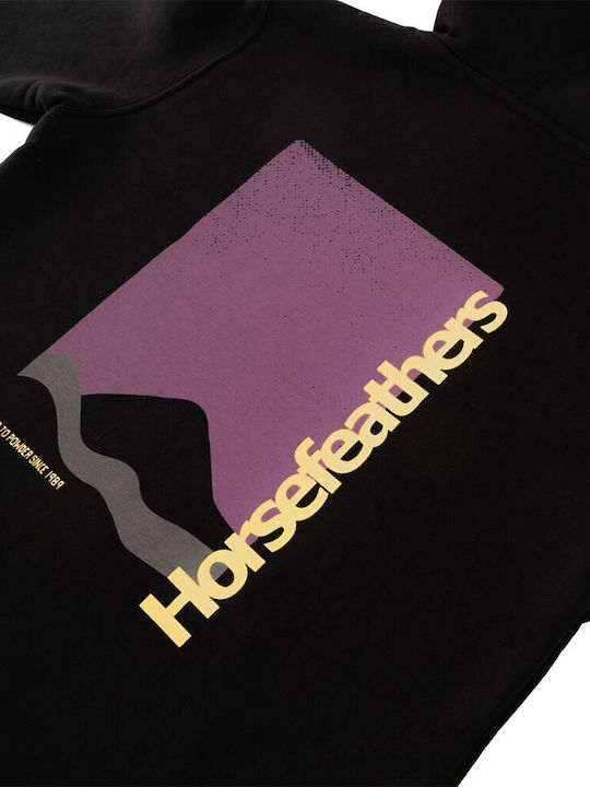 Women's Sweatshirt Hooded Black