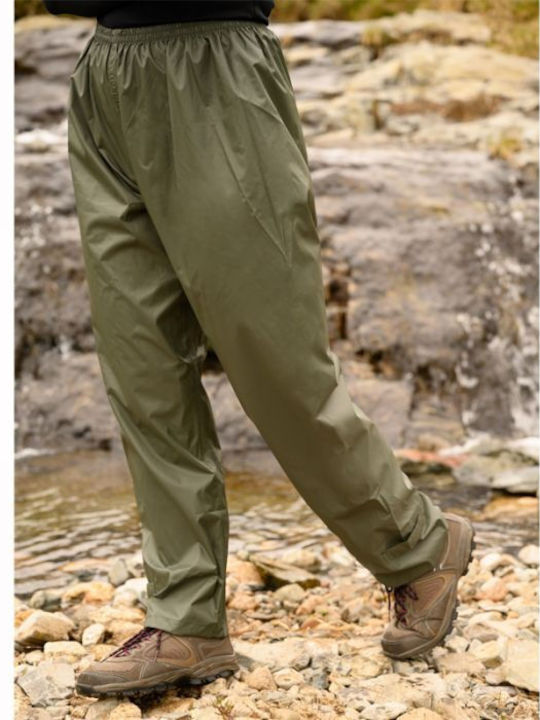 Target Dry Waterproof and Windproof Trousers Work Khaki