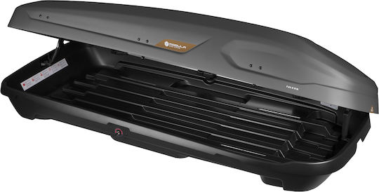 Modula Falcon Μπαγκαζιέρα Οροφής Αυτοκινήτου 400lt Γκρι Matt