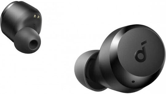 Soundcore by Anker A25i In-ear Bluetooth Handsfree Ακουστικά με Αντοχή στον Ιδρώτα και Θήκη Φόρτισης Μαύρα