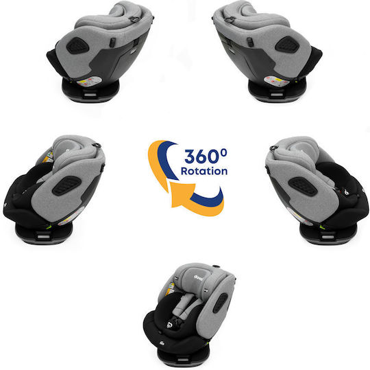 Dovadi iGO Καθισματάκι Αυτοκινήτου i-Size με Isofix Midnight Black 0-36 kg