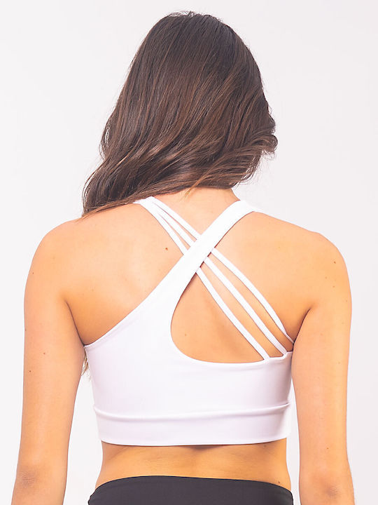 Women's Sports Bra without Padding White