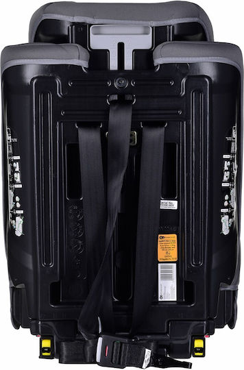 Kinderkraft Safety Fix 2 Детско Столче за Кола i-Размер с Isofix Сив 9-36 кг
