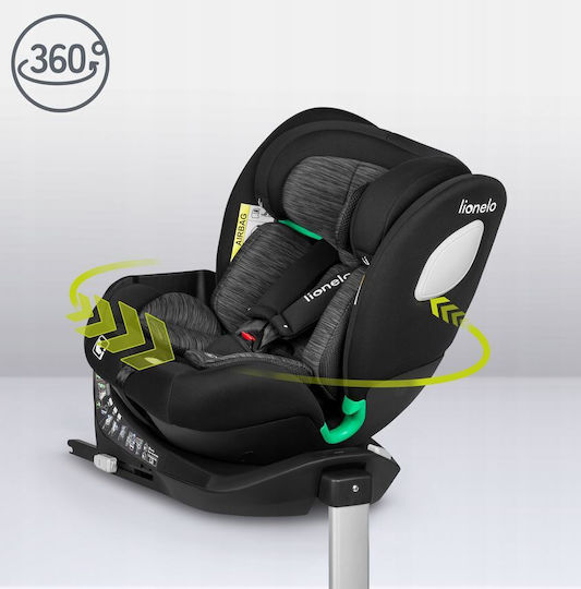 Lionelo Braam Baby Car Seat i-Size with Isofix Black Carbon 0-36 kg