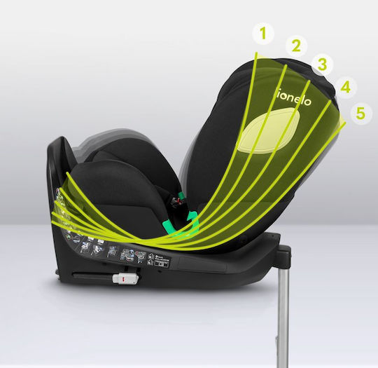 Lionelo Braam Baby Car Seat i-Size with Isofix Black Carbon 0-36 kg