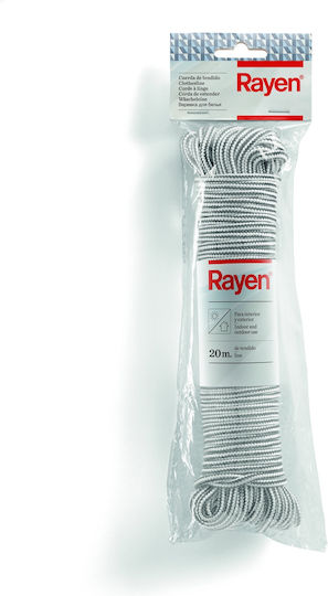 Rayen Washing Line Rope White 20m