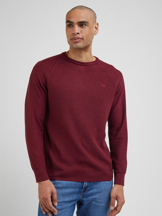 Lee Herren Sweatshirt Rot