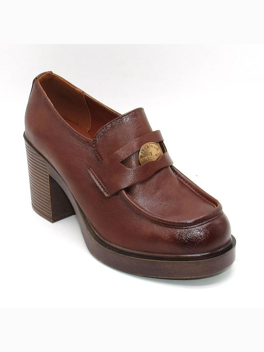 Moenia Brown Heels