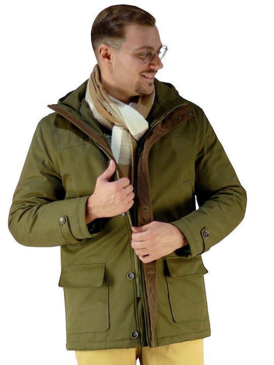 North Star Men's Winter Jacket Khaki