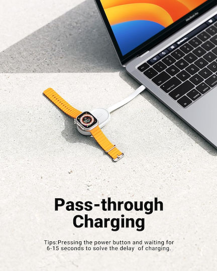 Veger W0102 Φορτιστής για Apple Watch Λευκός