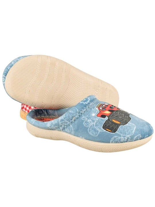 Yfantidis Slippers Light Blue