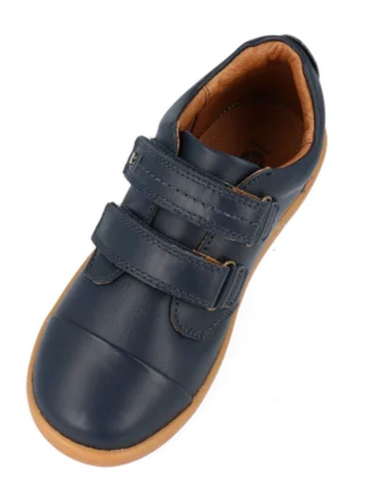 Kids Sneakers with Scratch Navy Blue