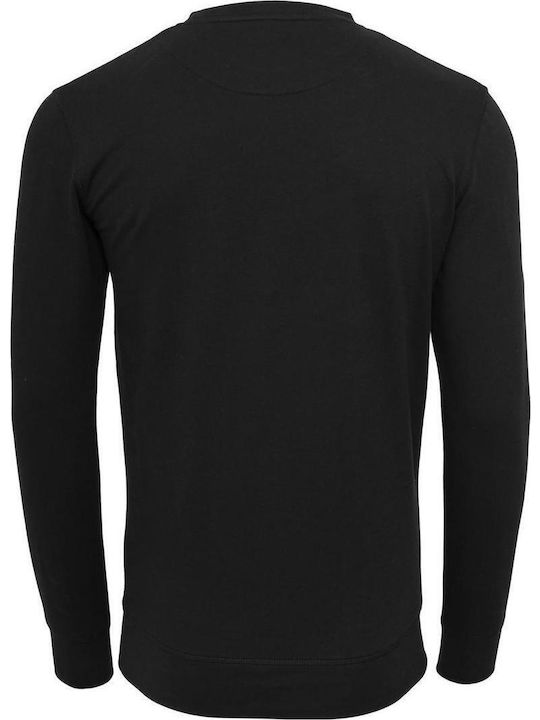Crewneck Langarmbluse Schwarz