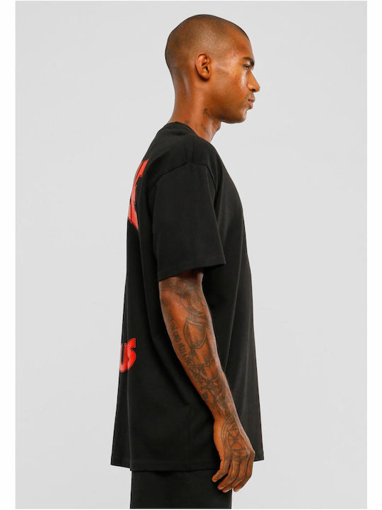 Mister Tee Oversize T-shirt Schwarz Baumwolle