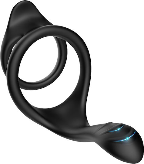 Kinksters Δαχτυλίδι Πέους Σιλικόνης Μαύρο 3129-0036