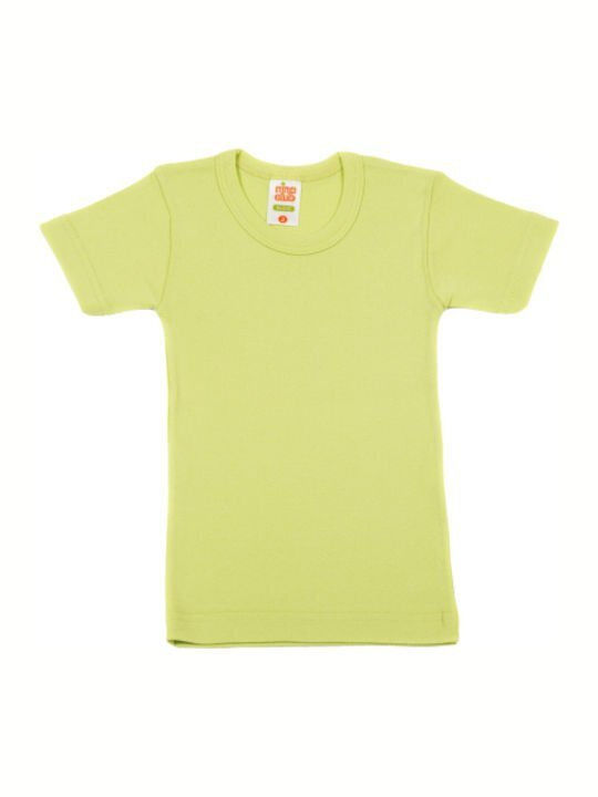 Nina Club Kids' Undershirt Short-sleeved Pink