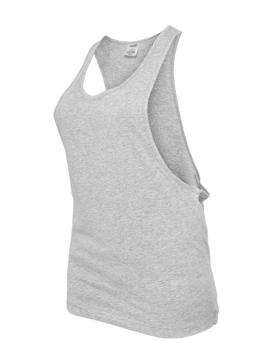 Women's Summer Blouse Cotton Sleeveless Gray
