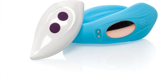 Zenn Klitoris Vibrator 10cm Hellblau