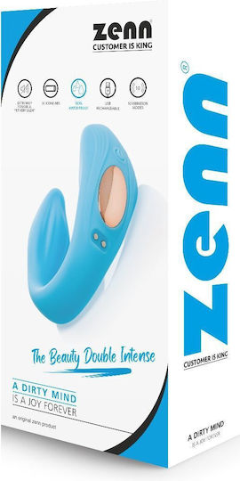 Zenn Klitoris Vibrator 10cm Hellblau
