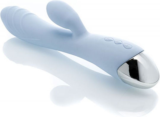 Zenn Silky Soft Δονητής Rabbit 20.5cm Petrol