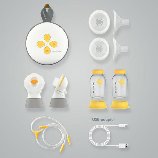 Medela Electric Double Breast Pump NEO Swing Maxi™ 2-Phase Expression® Double Rechargeable Electric Breast Pump