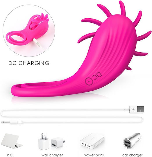 La Lolita Amsterdam Wind Vibrating Pink Cock Ring