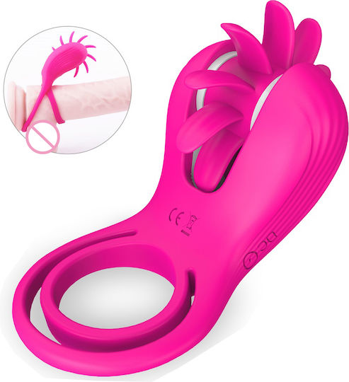 La Lolita Amsterdam Wind Vibrating Pink Cock Ring