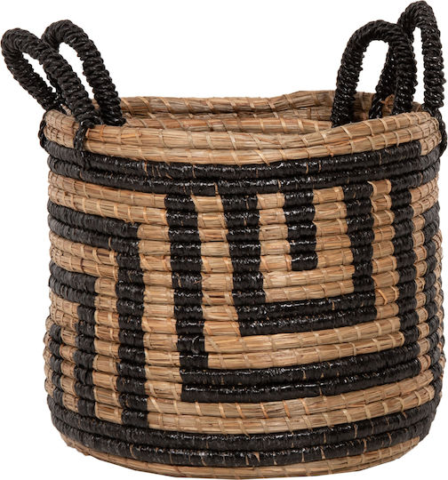 HomeMarkt Decorative Basket Garden 36cmx36cmx32cm HM7846.02