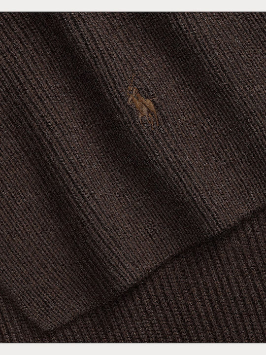 Ralph Lauren Men's Wool Scarf Brown