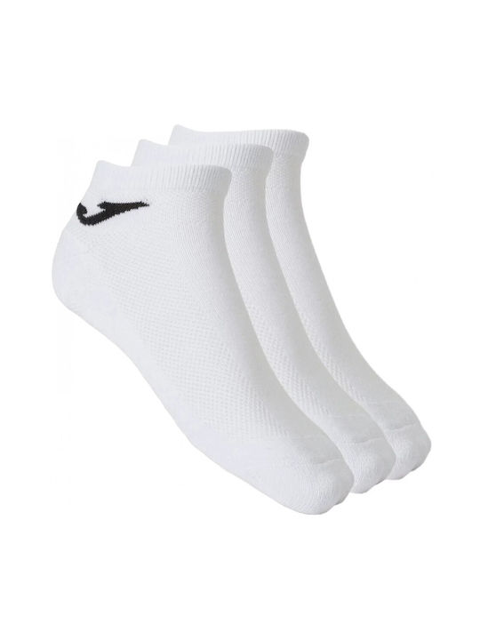 Joma Αθλητικές Κάλτσες Λευκές 3 Ζεύγη