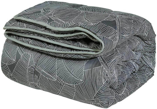 Das Home Пухено Единично с Пълнеж Microfiber 160x240бр Happy GRI 550 г/м²Gsm