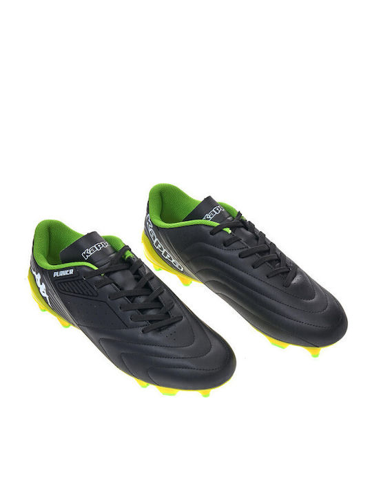 Kappa Player Base Football Shoes with Cleats Black
