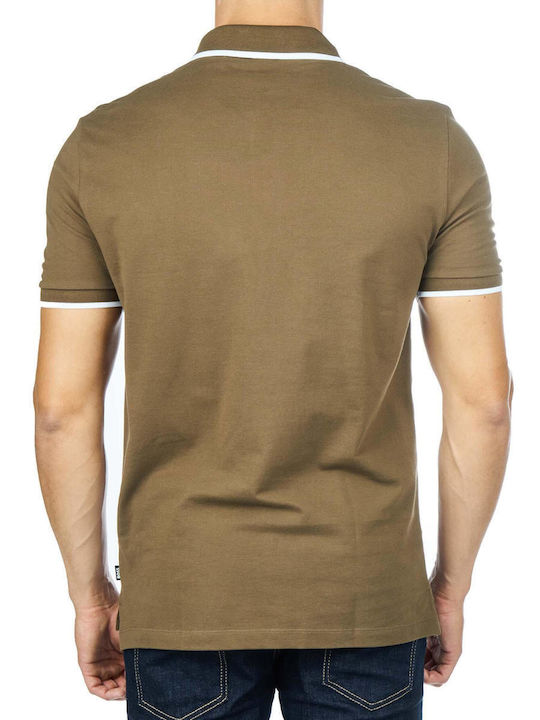 Hugo Boss Men's Short Sleeve Blouse Polo Brown