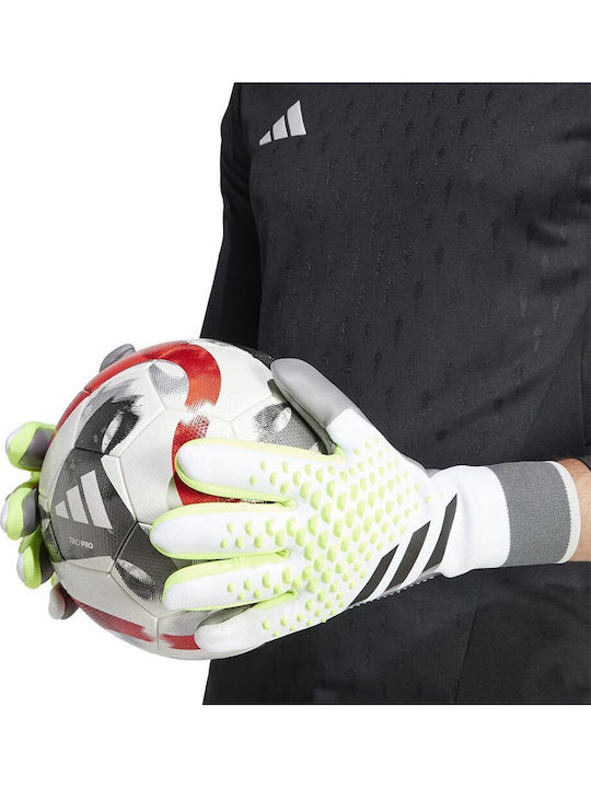 adidas Predator Pro Γάντια Τερματοφύλακα Ενηλίκων Λευκά