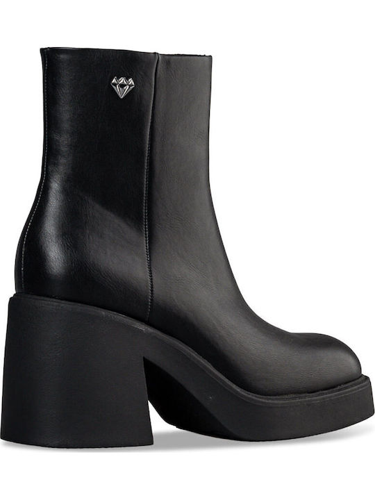 Stiefeletten Damen Schwarz