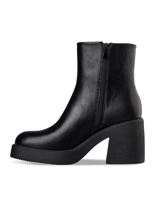 Stiefeletten Damen Schwarz