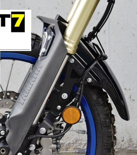 C-Racer Λασπωτήρας Τροχού Μοτοσυκλέτας για Yamaha Tenere 700 Μαύρο