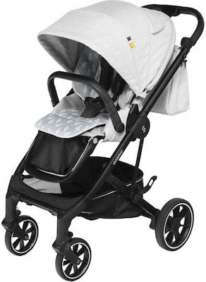 Skiddou Moss Verstellbar 2 in 1 Baby Kinderwagen Geeignet für Neugeborene Grey