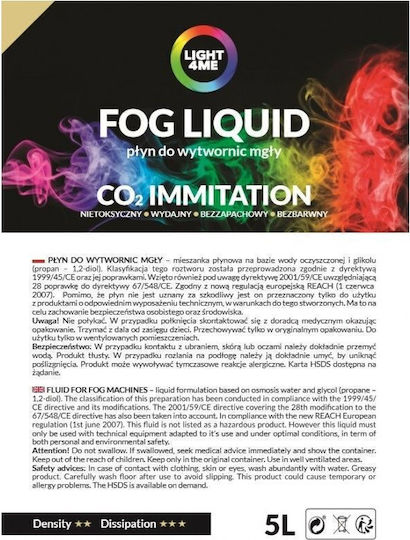 Light4me Liquid for Smoke Machines Fog Supplies 5lt