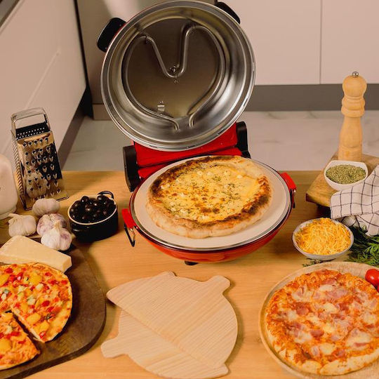 Cecotec Fun Pizza&Co Mamma Mia Παρασκευαστής Πίτσας 1200W Κόκκινος