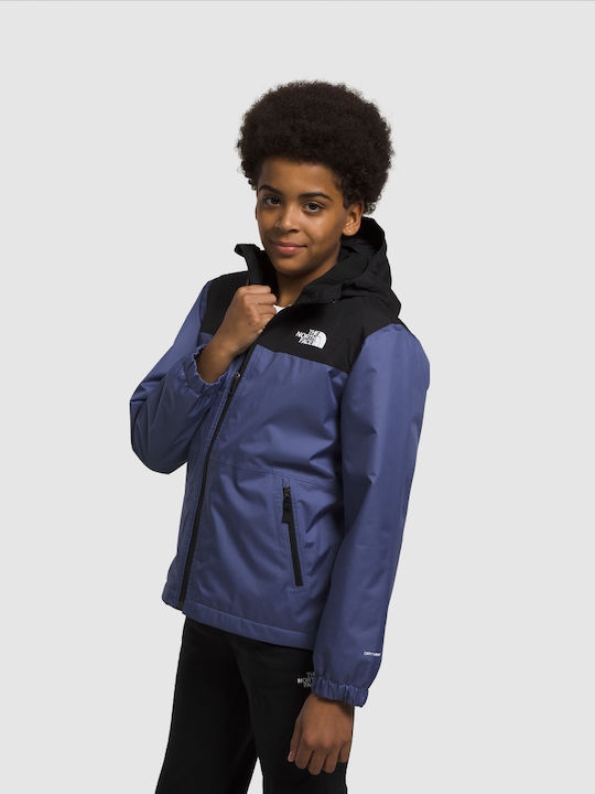 Kinder Sport Jacke mit Kapuze Blau
