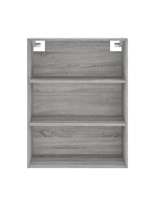 Bibliotecă Gri 69.5x34x180cm