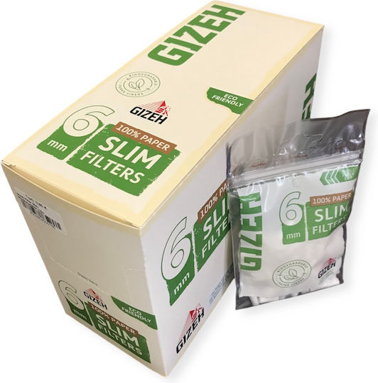 Gizeh Vată pentru țigări Biodegradabile 6mm 120x20buc