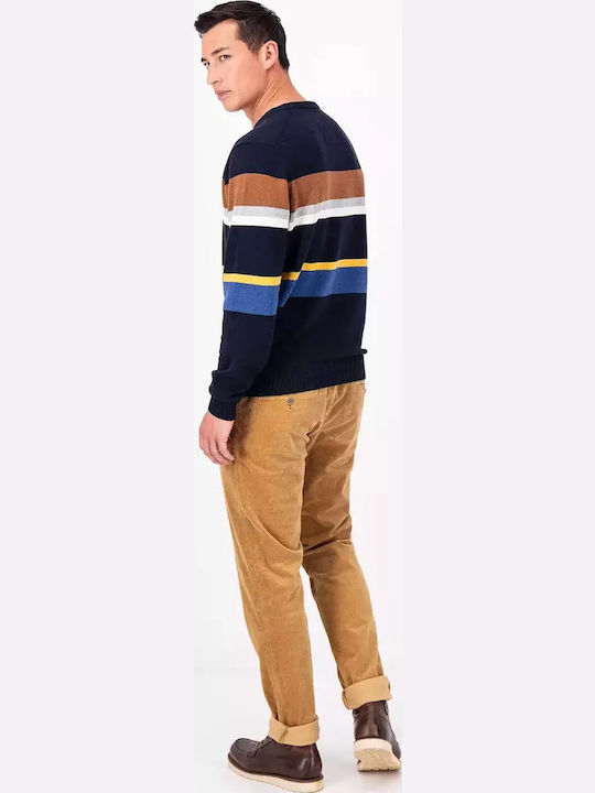 Langarm-Pullover Marineblau