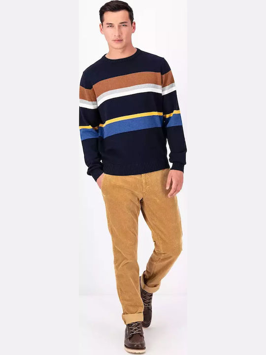 Langarm-Pullover Marineblau